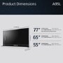 Sony BRAVIA XR A95L 55 inch 4K Ultra HD OLED Smart TV